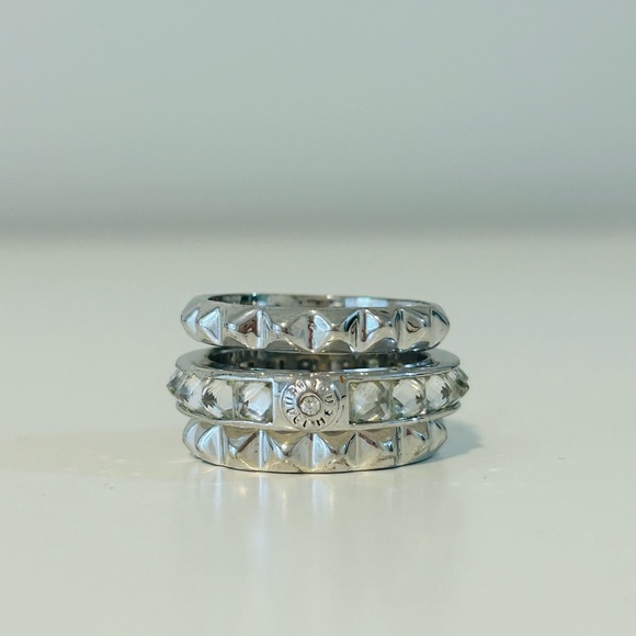 Henri Bendel Stack Ring Size 8 - Picture 1 of 3
